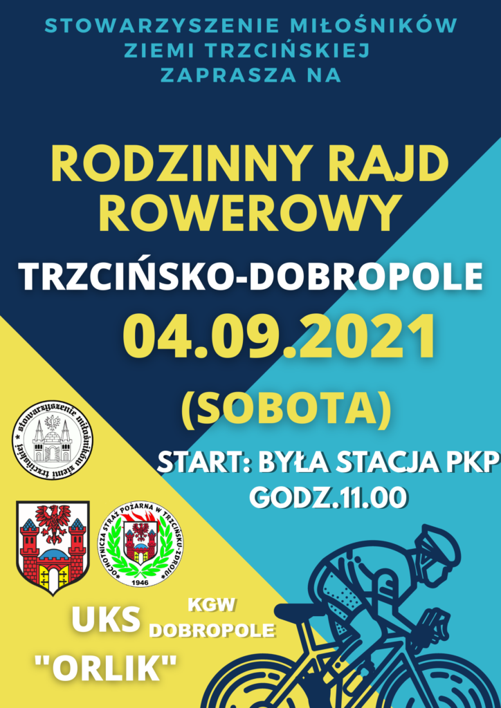 Plakat Rodzinny Rajd Rowerowy