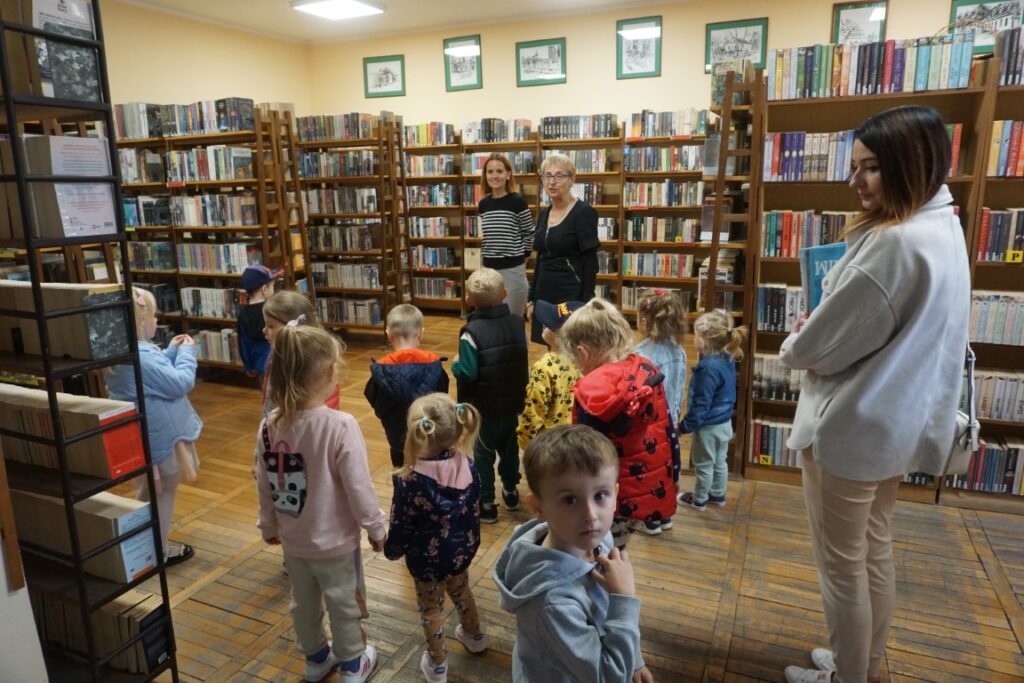 Przedszkolaki w Bibliotece dla Dorosłych