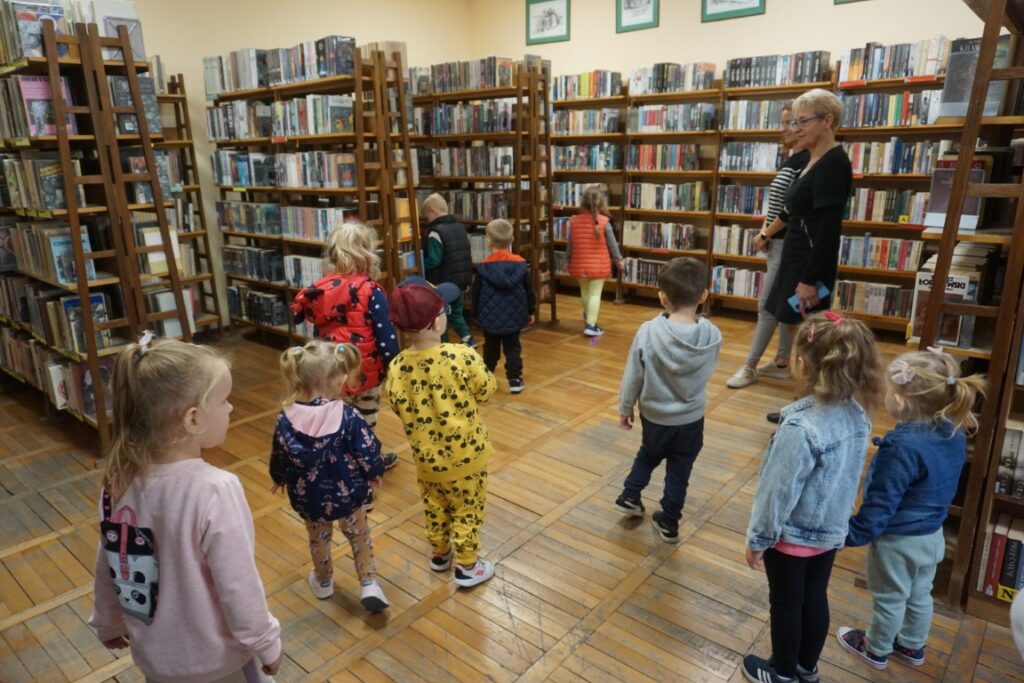 Przedszkolaki w Bibliotece dla Dorosłych