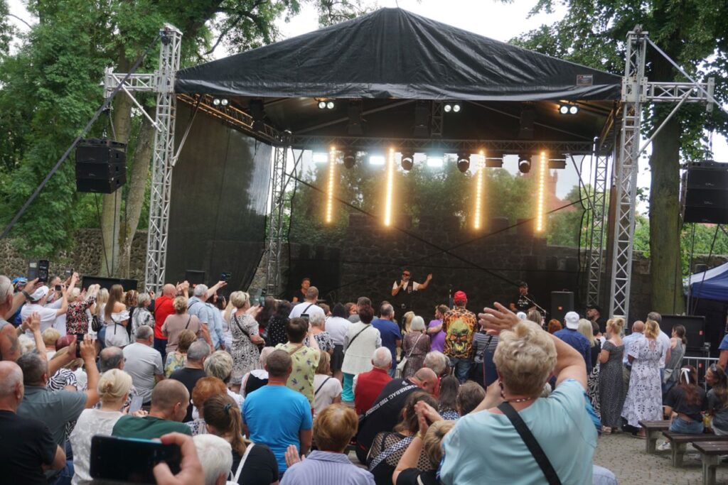 koncert, Andre, scena, mury, śpiew, widownia