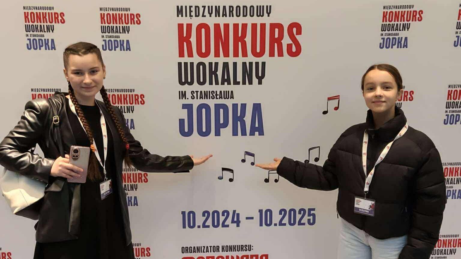 Pola Janik i Kalina Pieróg w finale IV Międzynarodowego Konkursu Wokalnego im. Stanisława Jopka w Warszawie