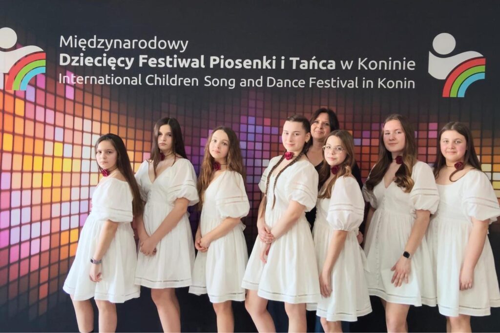 ZESPÓŁ WOKALNY SZYK po raz kolejny weźmie udział w 46 Międzynarodowym Dziecięcym Festiwalu Piosenki i Tańca w Koninie.