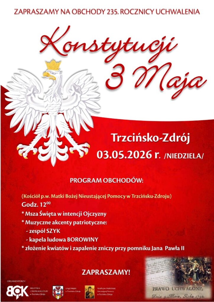 Plakat - Konstytucja 3 Maja