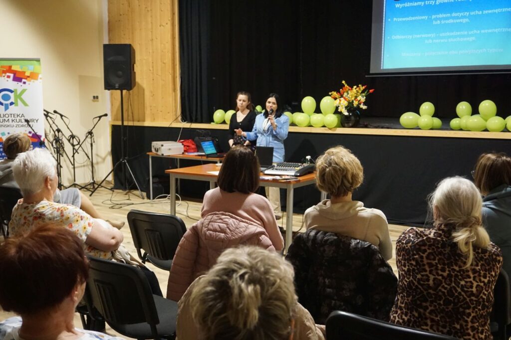 Pogadanka: Życie z niedosłuchem i  badania przesiewowe